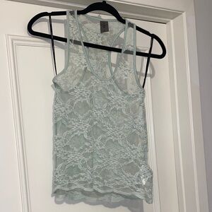 Vero Moda Light Mint Lace Camisole